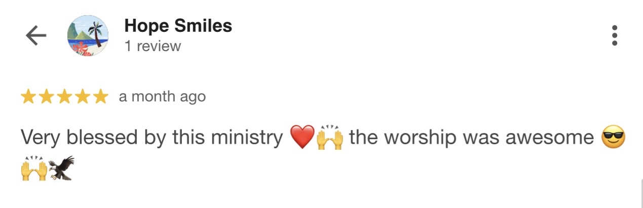 Hope S.'s testimonial