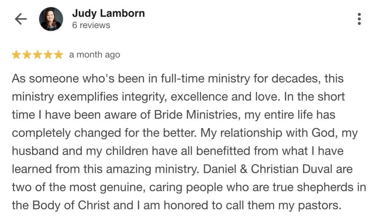 Judy L.'s testimonial